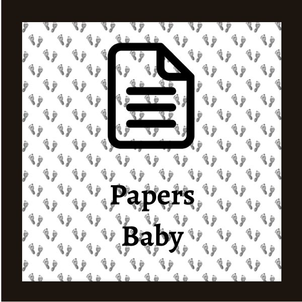 Baby Boy Months 12x12 Scrapbook Paper - 4 Sheets – Country Croppers