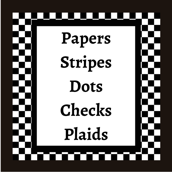 Pattern Paper (Checkered / Sky Blue) - Pattern Papers - Parts