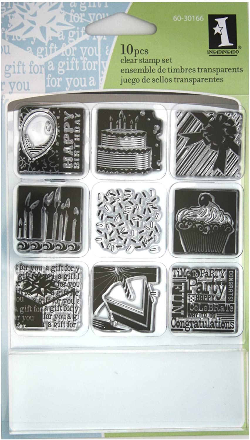 Birthday Inchies Stamp Set by Inkadinkado – Country Croppers