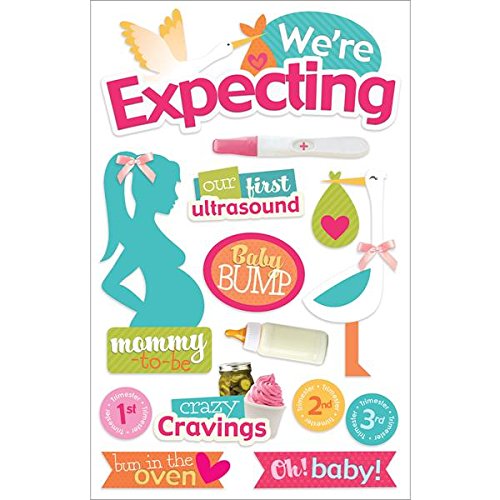 We're Expecting Maternity 3D Stickers – Country Croppers