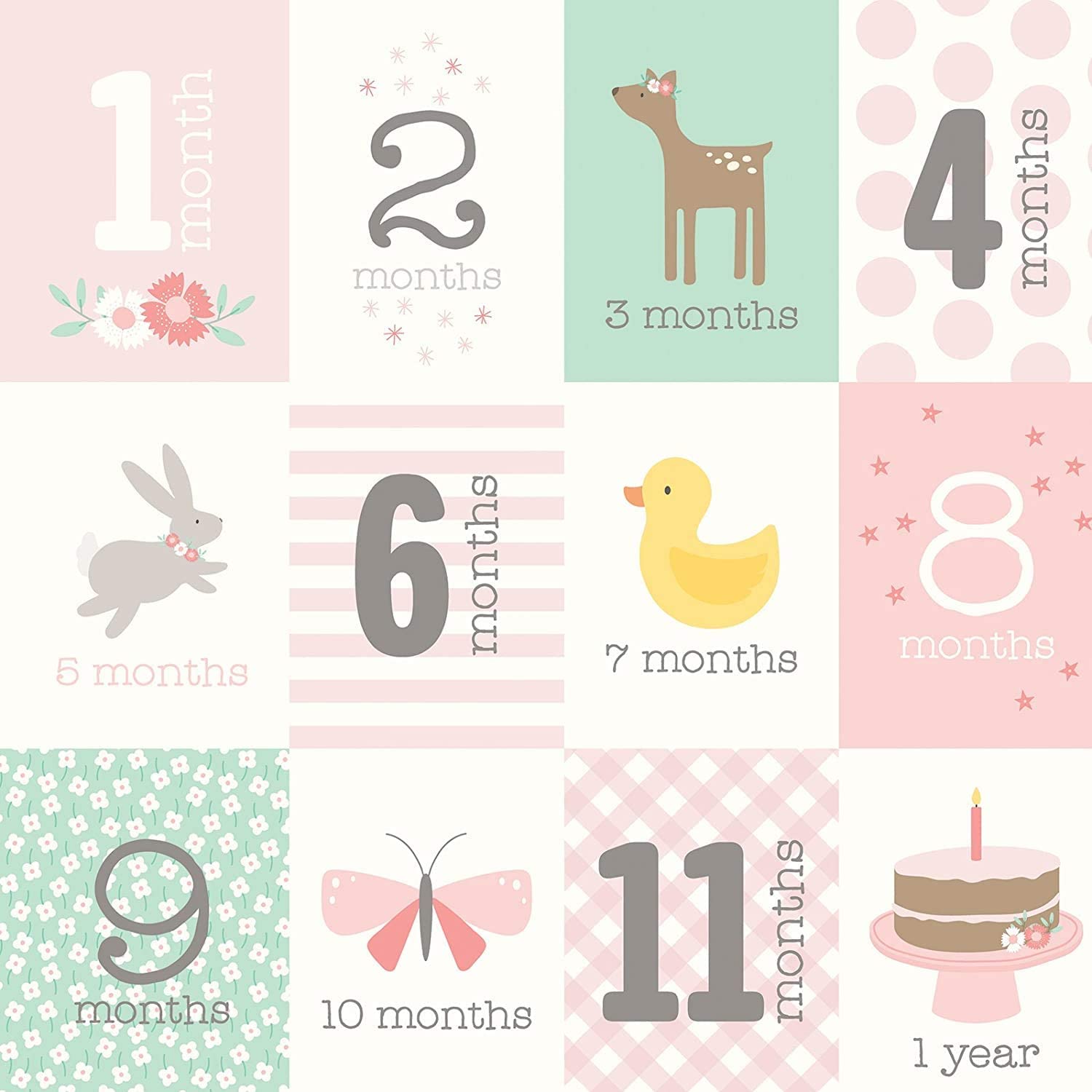 10 Month Baby Girl Scrapbook Layout 