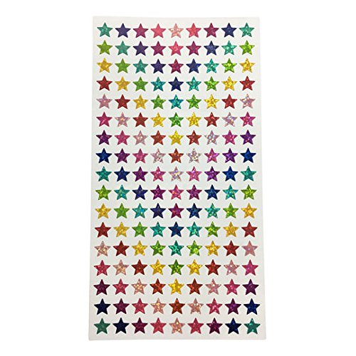 2 Sheets Americana/4th of July Patriotic Foil Stickers - Foil Stars