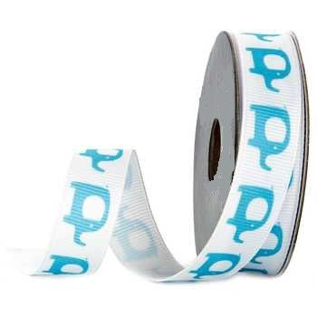 Cow Print Grosgrain Ribbon