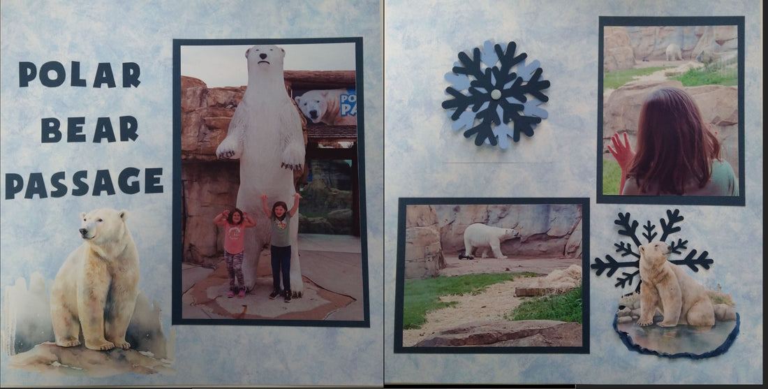 Polar Bear Passage Scrapbook Layout