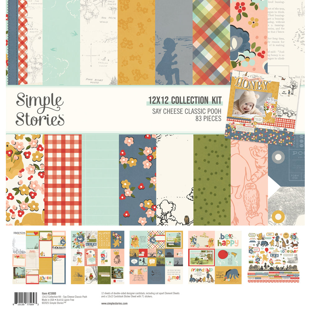 Simple Stories Say Cheese Classic Pooh Collection Kit