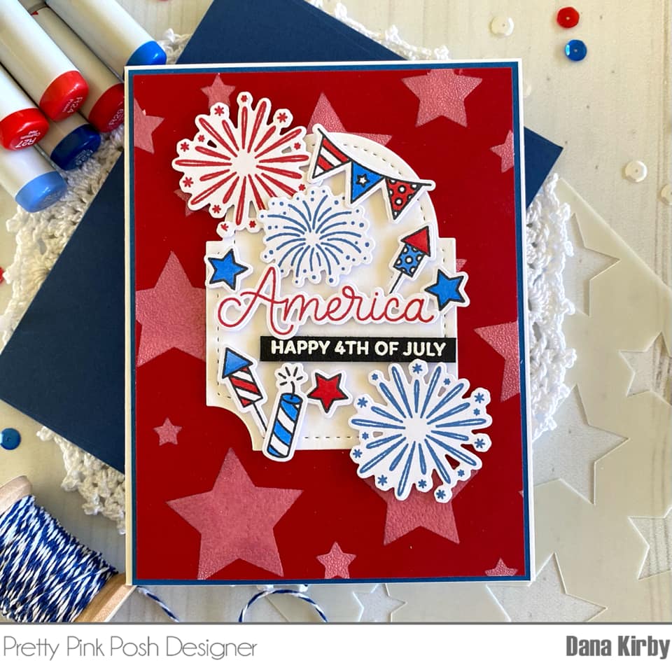 4th of July Dies - by Pretty Pink Posh