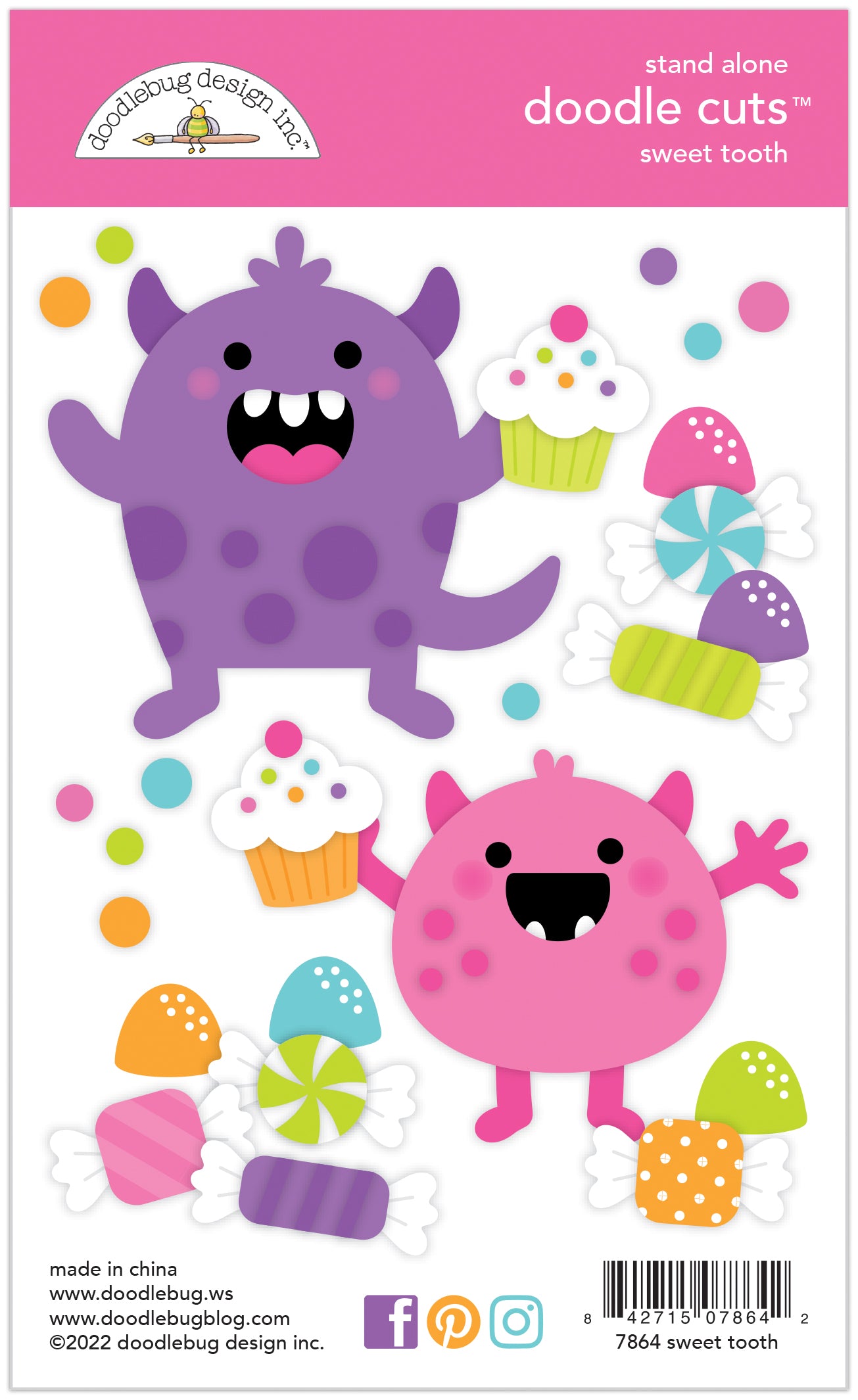 Doodlebug Designs Sweet Tooth Dies