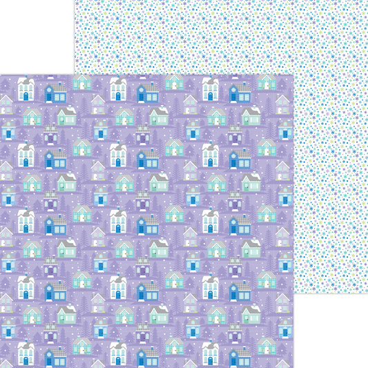 My Favorite Christmas Double-Sided Cardstock 12X12-Snow Flurries -  4421688571