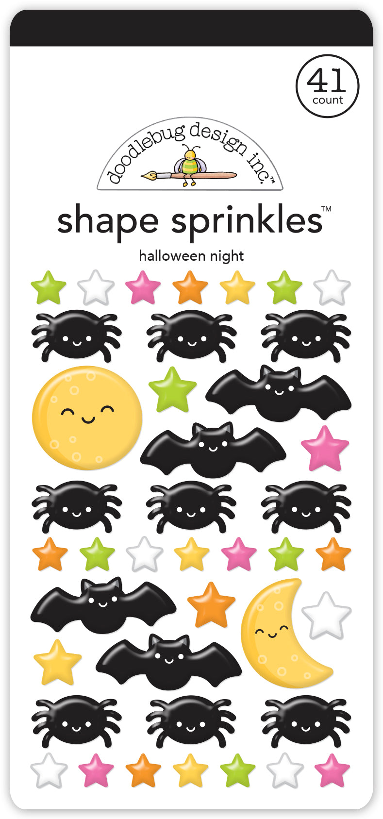 Doodlebug Hey Pumpkin Halloween Night Sprinkle Stickers