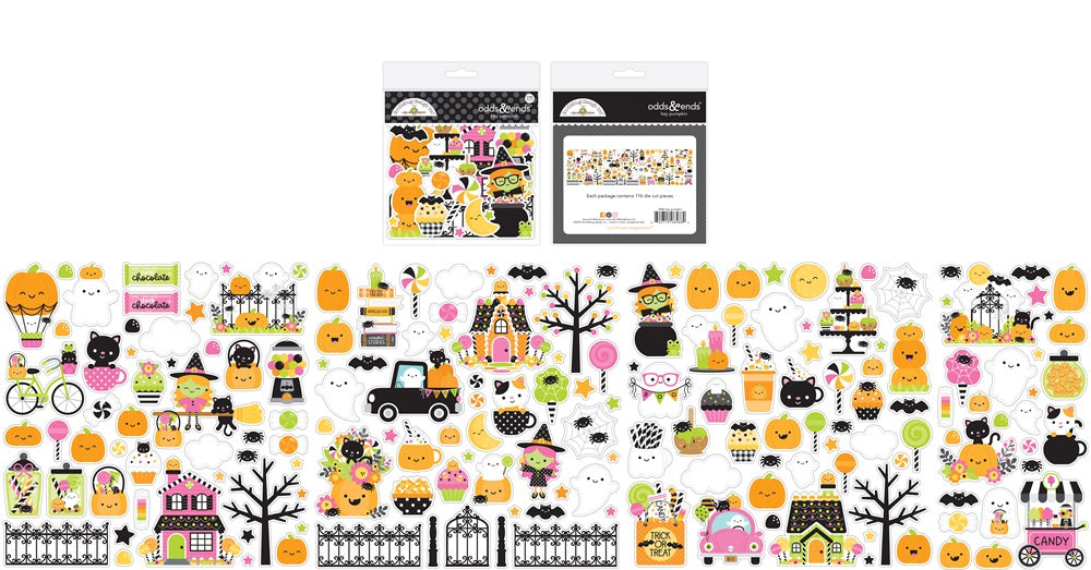 Doodlebug Hey Pumpkin Odds and Ends Die Cuts