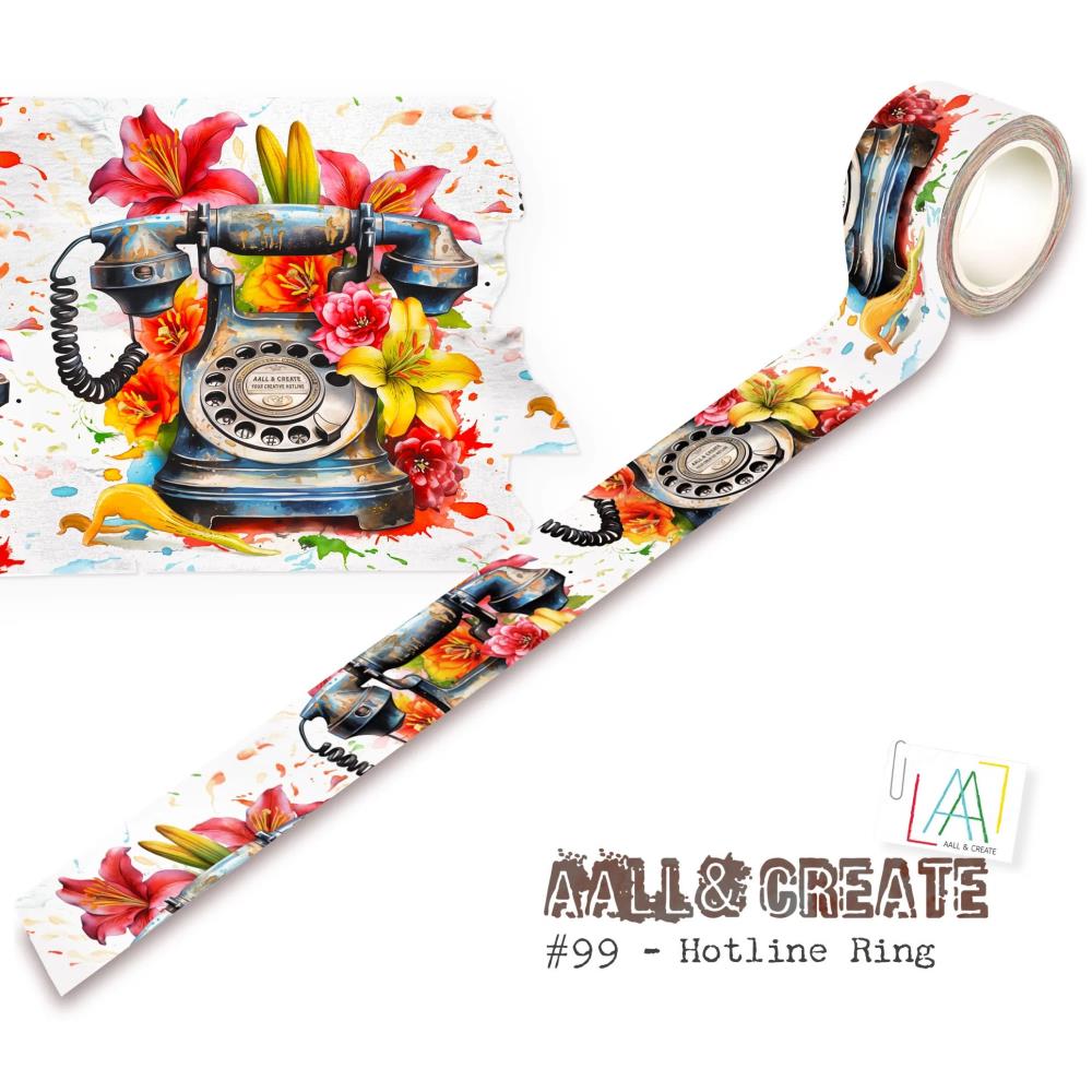 Hotline ring Layering Washi Tape by AAL and Create