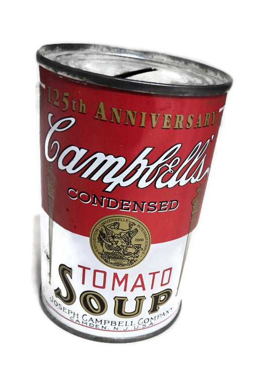 Campbell's tomato Soup tin Bank