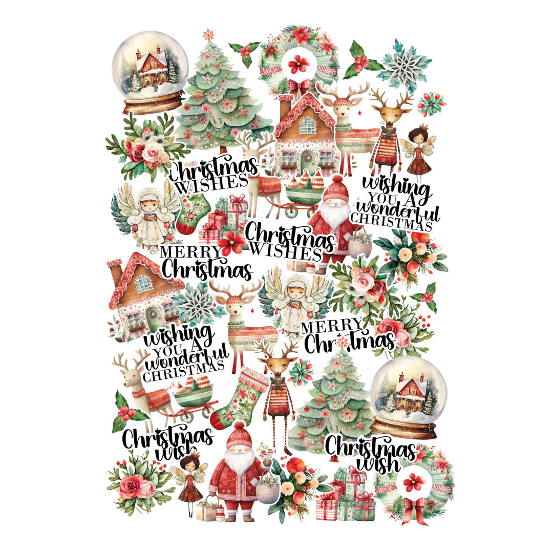 Cosy Christmas Creative Cuts Ephemera