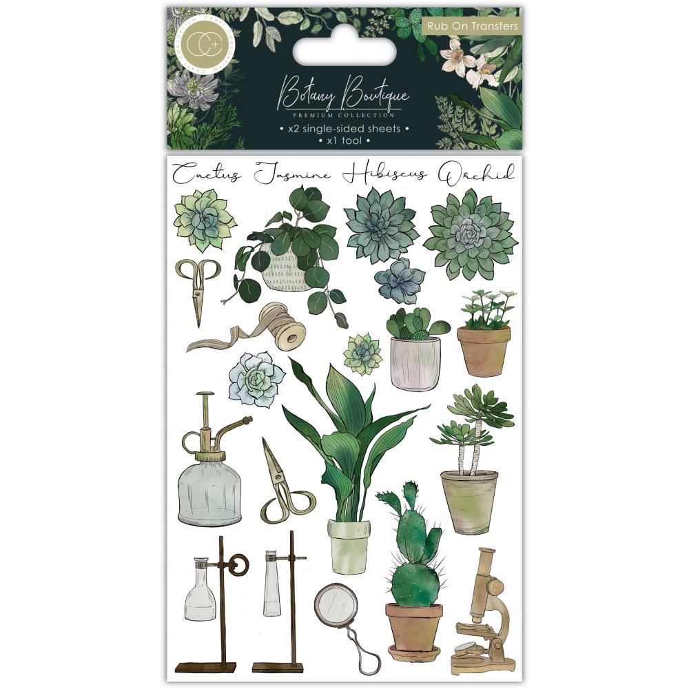 Botany Boutique RubOns - 2 Sheets