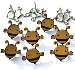 Funky Bee Brads Paper Fasteners