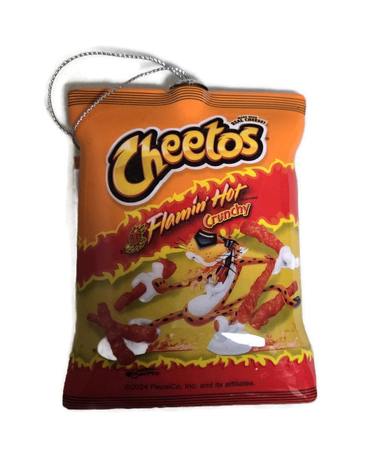 Flamin Hot Cheetos Ornament