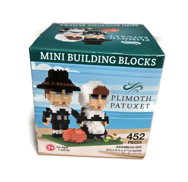 Pilimoth Pilgrims Mini Building Blocks Set