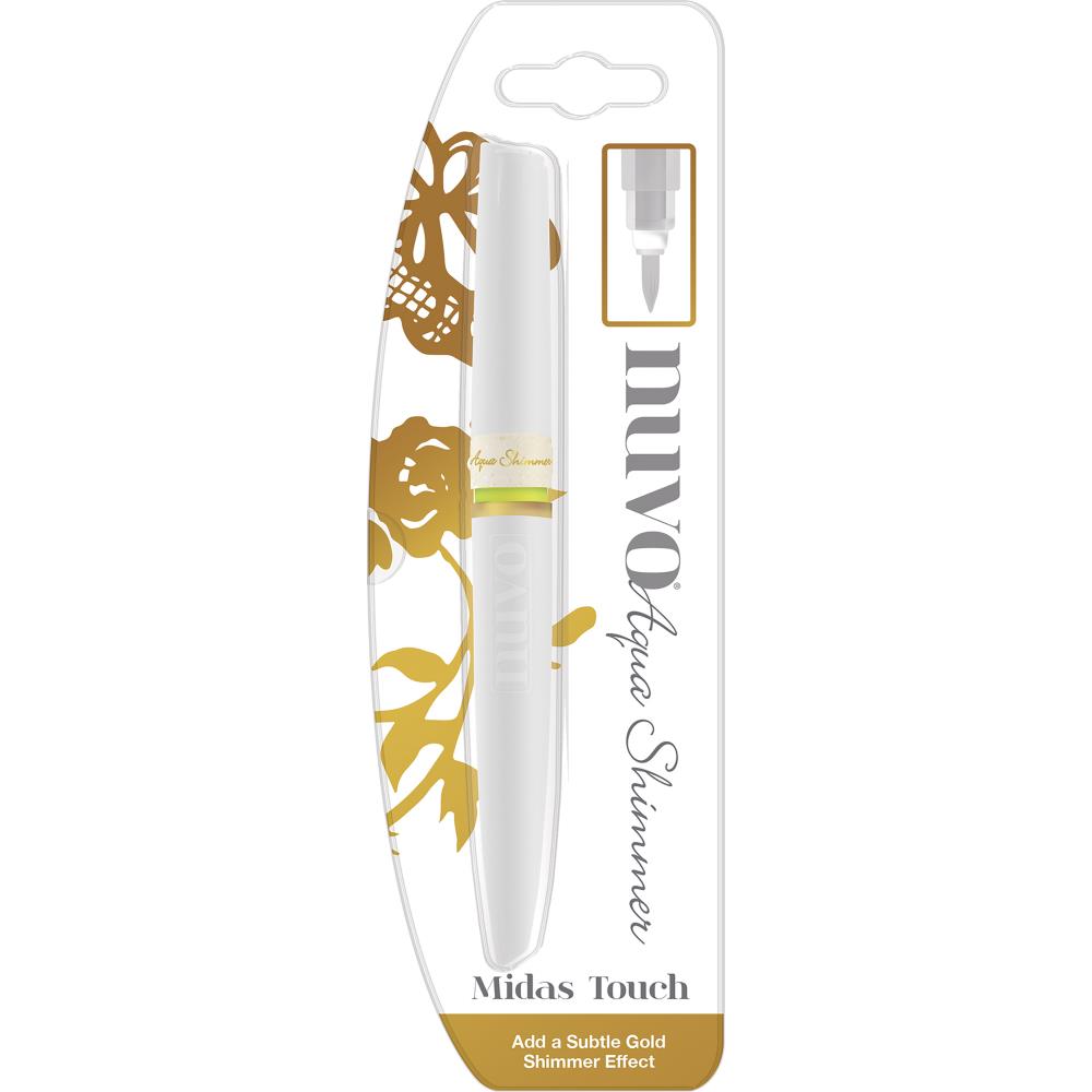 Nuvo Aqua Shimmer gold Pen