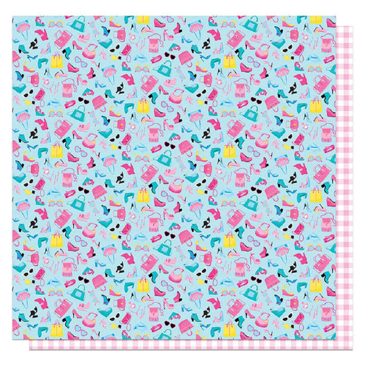 Fashion Dream Accessories Scrapbook Paper