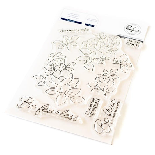 Be Fearless Stamps by Pinkfresh