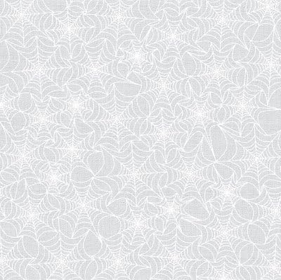 Reminisce Trick or Treat Glitter Spider Web Scrapbook paper