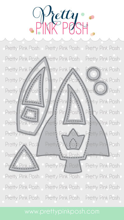 Rocketship Shaker Dies - by Pretty Pink Posh