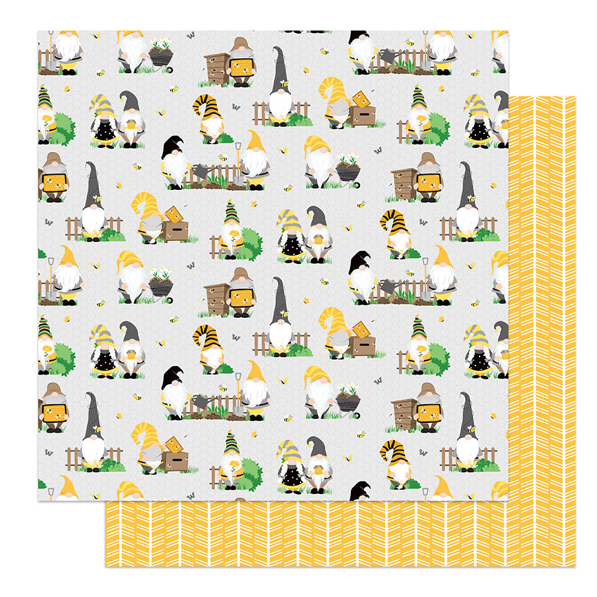 Bee Keeper - Sweet as Honey Bee Scrapbook Paper