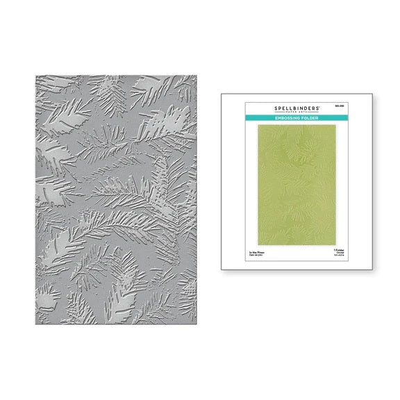 Spellbinders Embossing Folder In the Pines