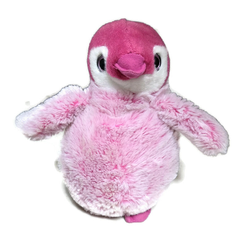 Pink Plush Penguin by The Petting Zoo