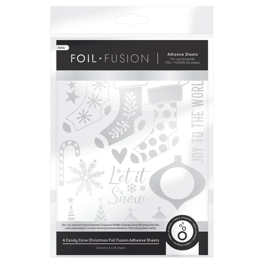 Tonic Studios A Candy Cane Christmas Foil fusion Sheets