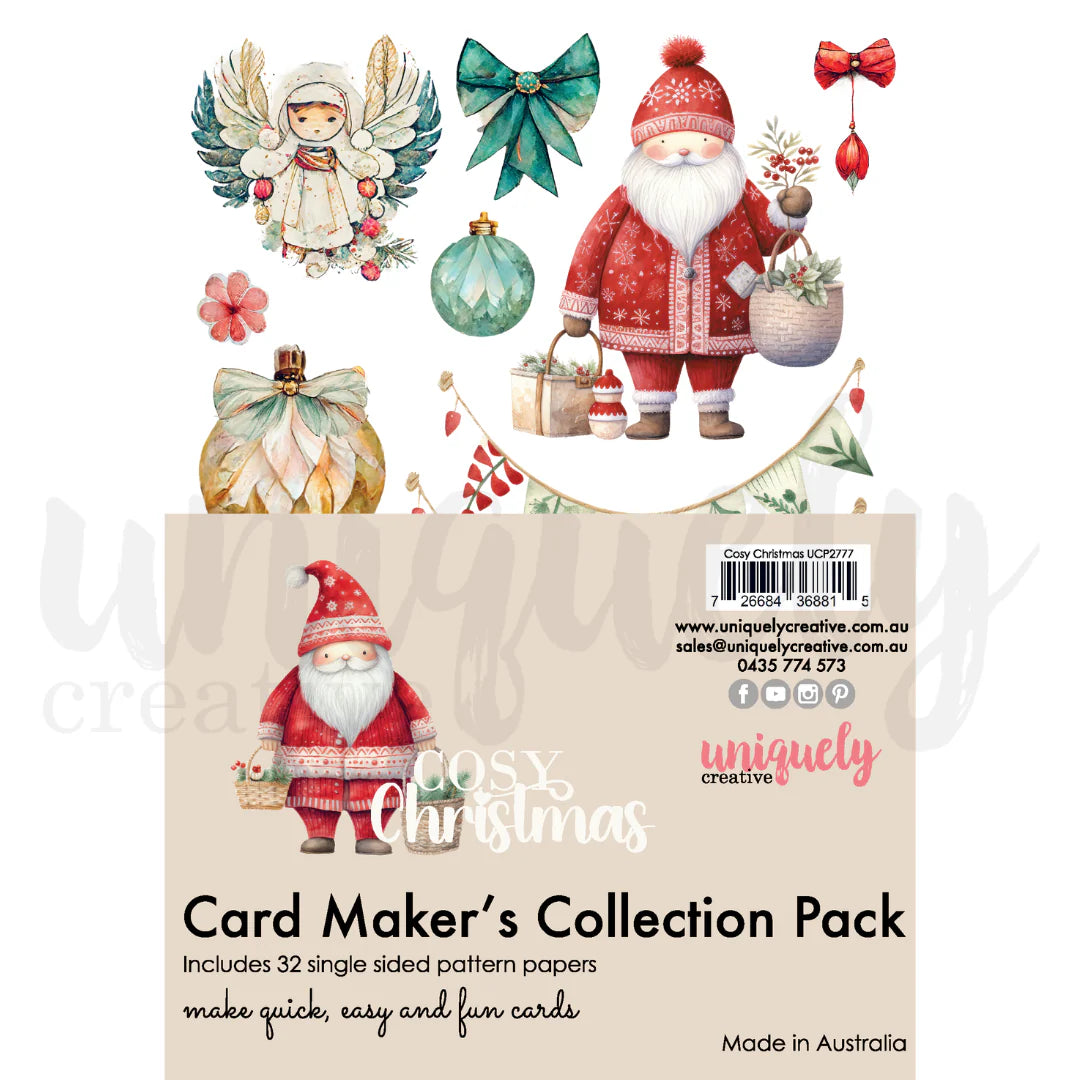 Cosy Christmas Card Makers Collection Pack