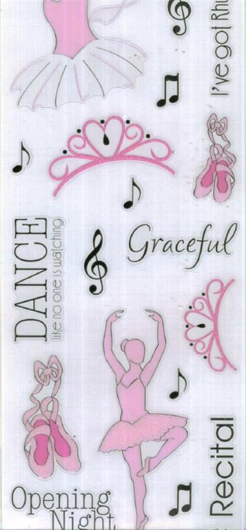 Ballet Stickers Set