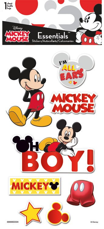 3d Mickey Mouse Stickers Essentials