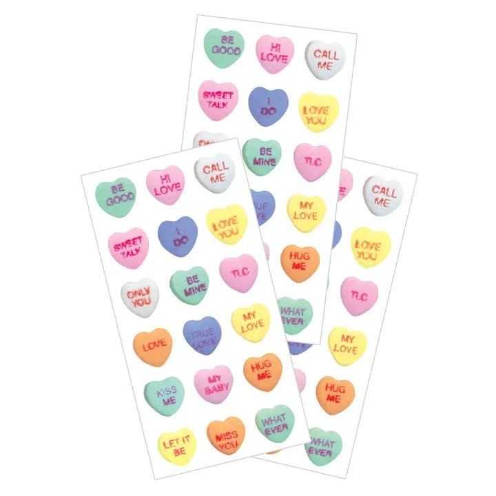 Sweetheart Stickers - 3 Sheets