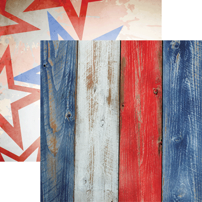 Reminisce American Vintage 2 American Scrapbook Paper