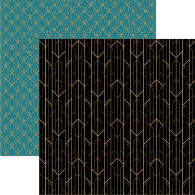 Gatsby - Roaring 20s - 12X12 Scrapbook Papers