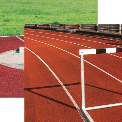 Track and Field Field Event Scrapbook Paper