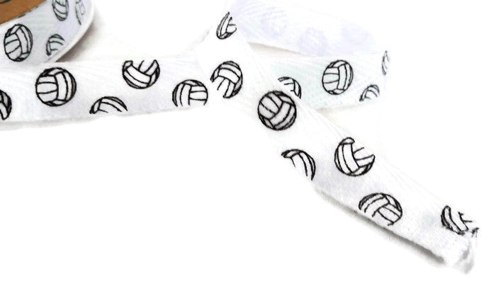 Twill Volleyball Ribbon