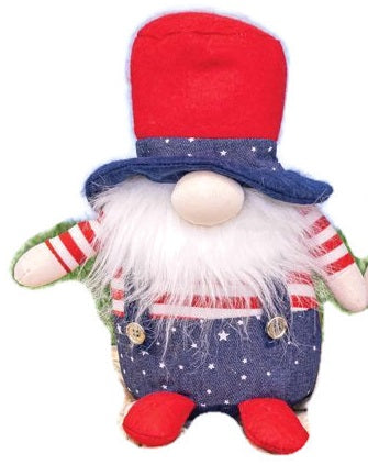 Uncle Sam Patriotic Gnome