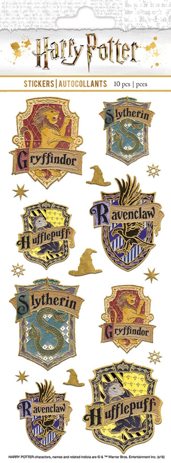 Harry Potter Faux Enamel Sticker