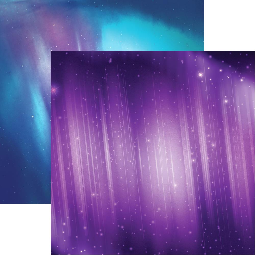 Aurora Northern Lights Scrapbook paper by Reminisce