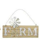 Farm Windmill Sign